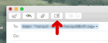 Apple Mail tip: clear the clutter from replies by clicking the "mystery button"