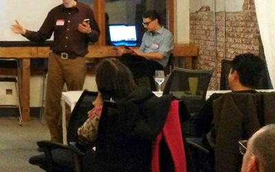 Pics of NetSquared Vancouver Meetup presentation on nonprofits and technology