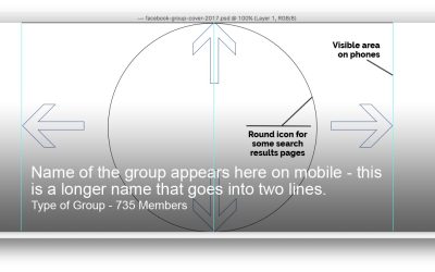 Cover image template for Facebook groups – 2017 edition