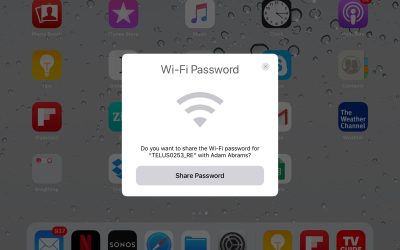 Welcome to my network! Discovering another awesome iOS 11 feature, and an example of Apple’s humanistic approach